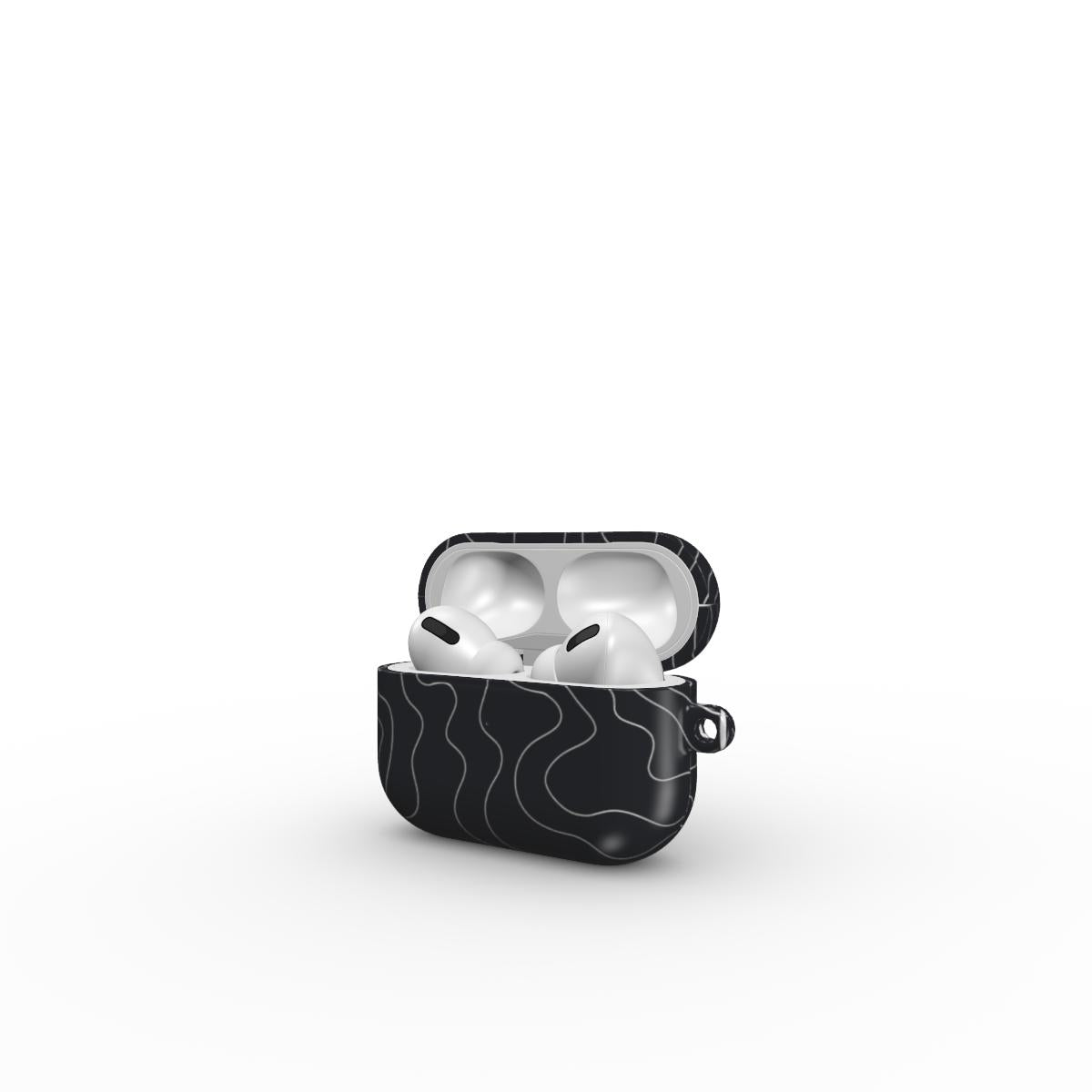 Midnight Contours - Apple AirPods Case