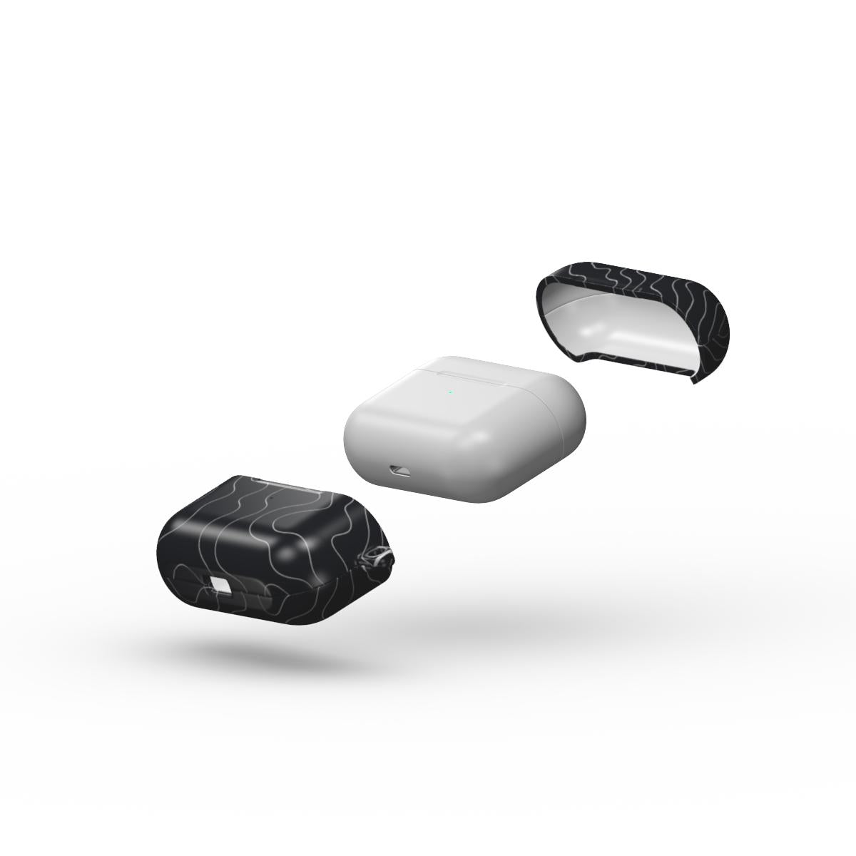Midnight Contours - Apple AirPods Case