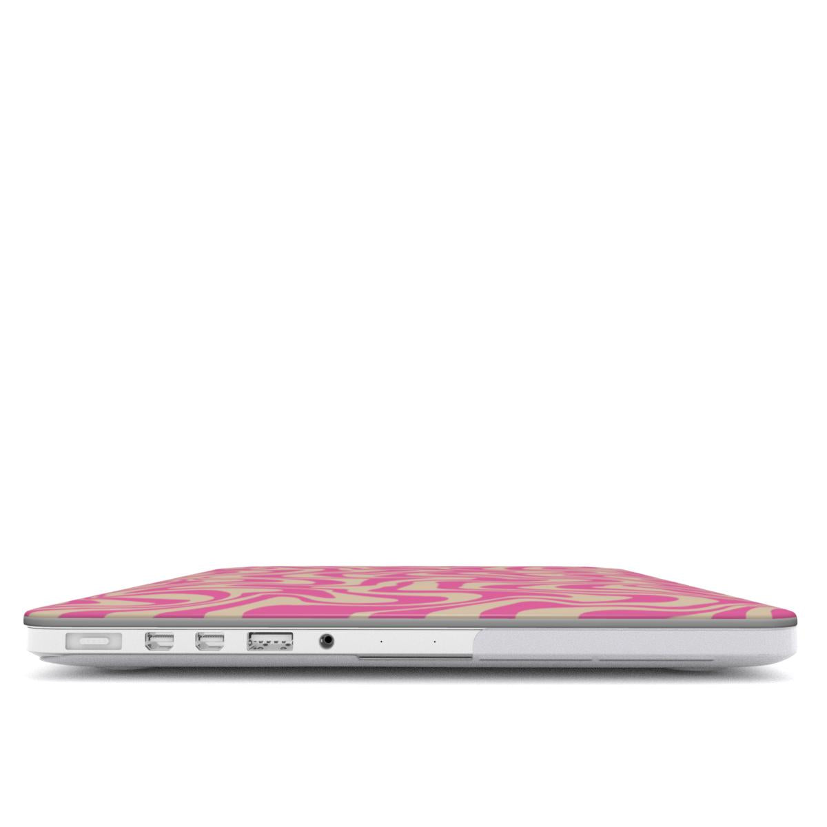 Fuchsia Flow - MacBook Case