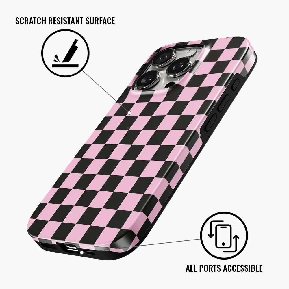 Check Me Pink - Phone Case • Tough