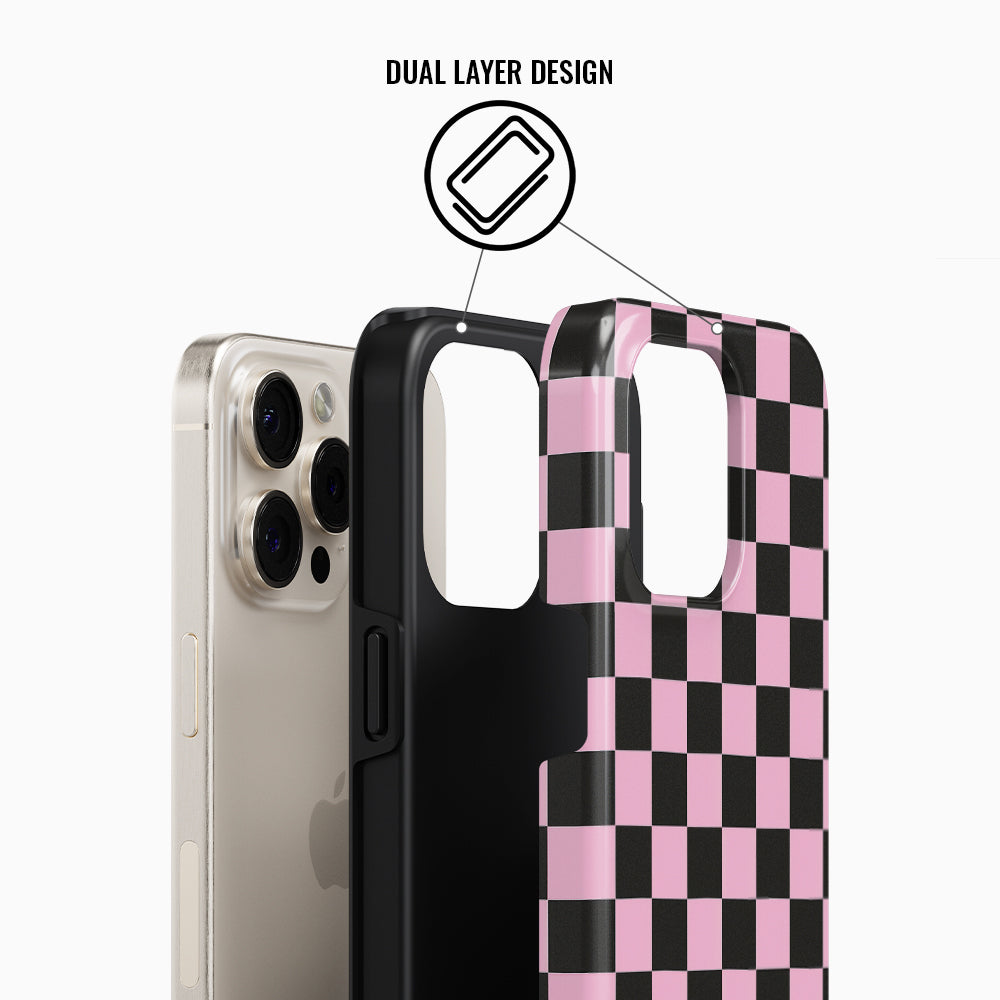 Check Me Pink - Phone Case • Tough