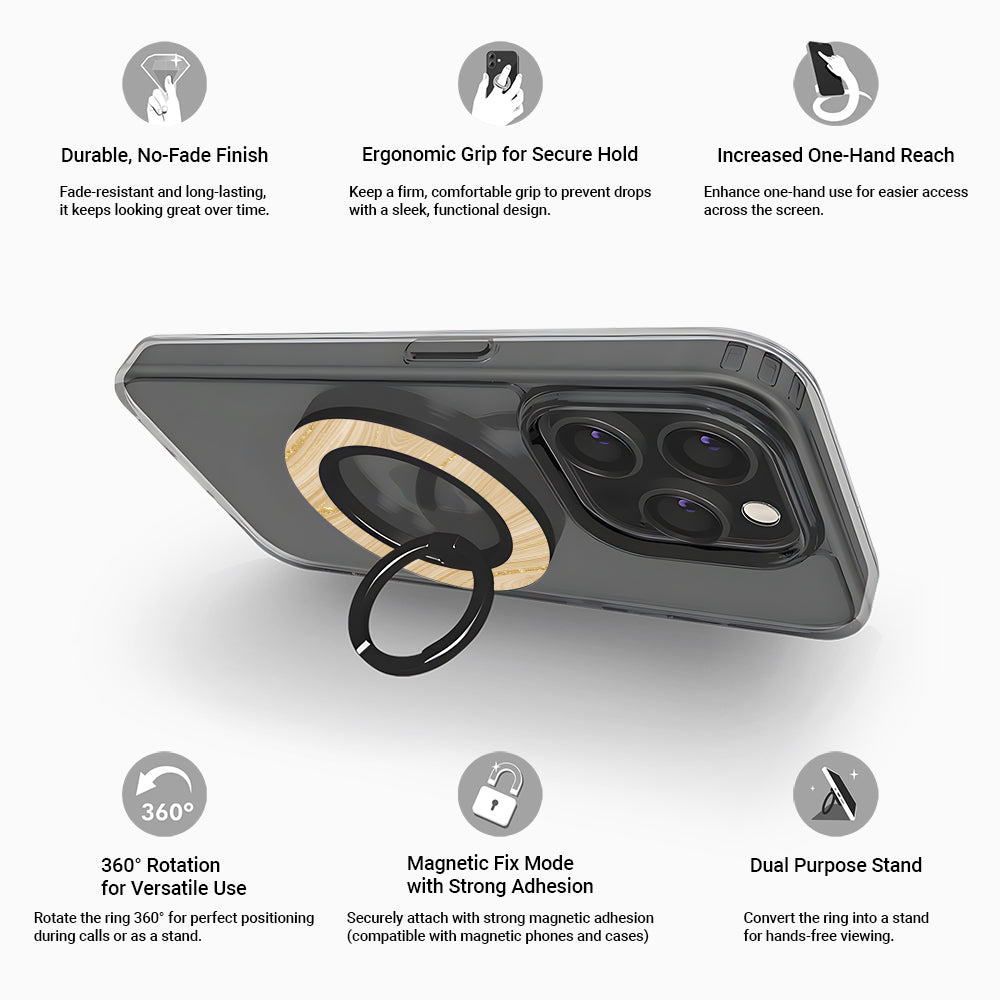 Golden Drift - MagSafe • Ring Holder