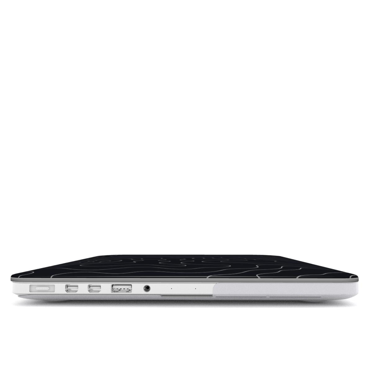 Midnight Contours - MacBook Case