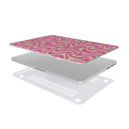 Fuchsia Flow - MacBook Case