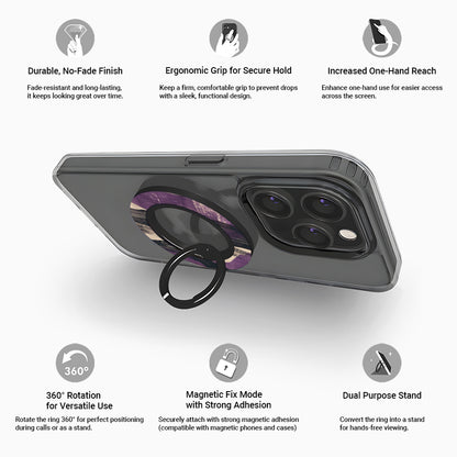 Violet Echoes - MagSafe • Ring Holder