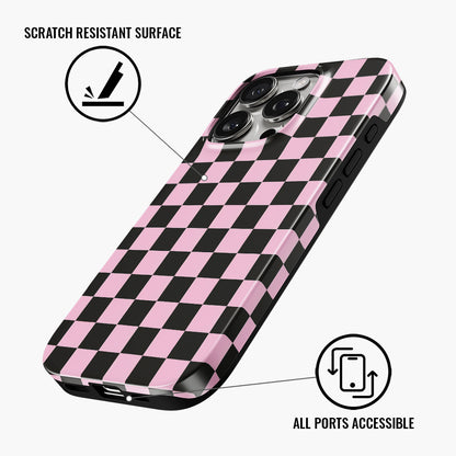 Check Me Pink - Phone Case • Tough