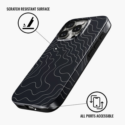 Midnight Contours - Phone Case • Tough