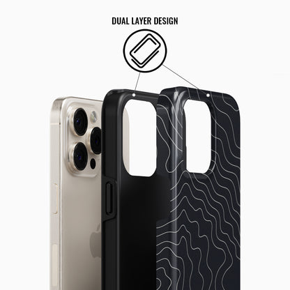 Midnight Contours - Phone Case • Tough