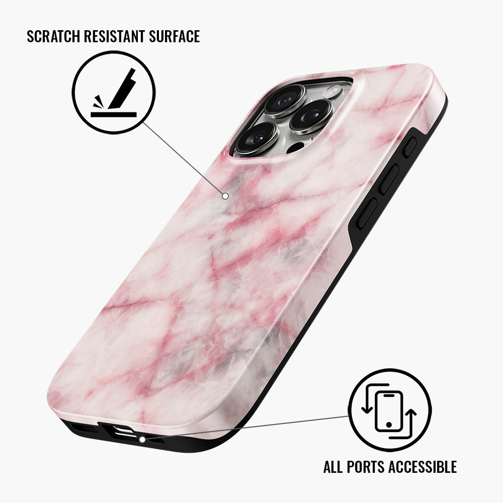 Rose Quartz Glow - Phone Case • Tough