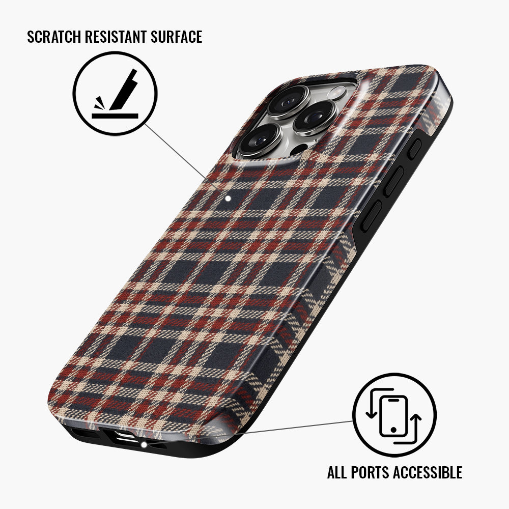 Heritage Plaid - Phone Case • Tough