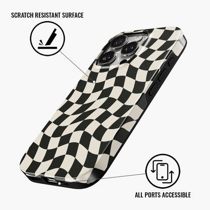 Twisted Check - Phone Case • Tough