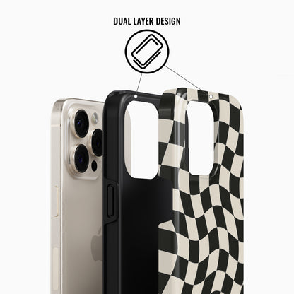 Twisted Check - Phone Case • Tough