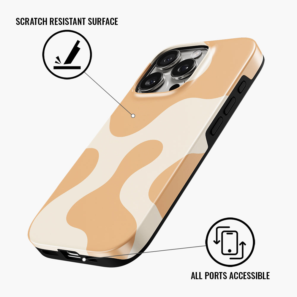 Peach Groove - Phone Case • Tough