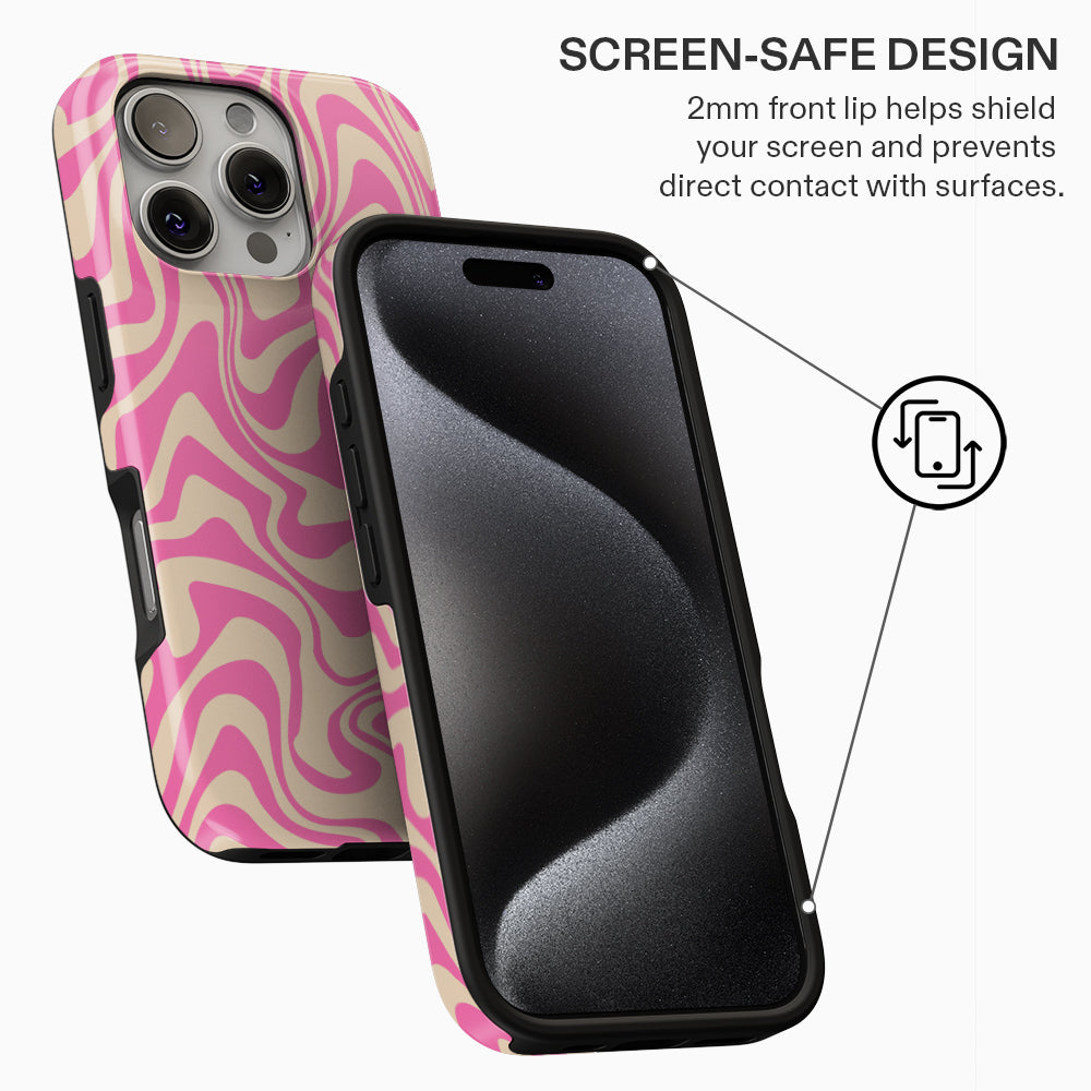 Fuchsia Flow - Phone Case • Tough