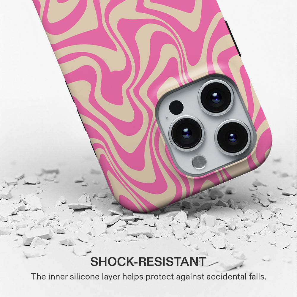 Fuchsia Flow - Phone Case • Tough